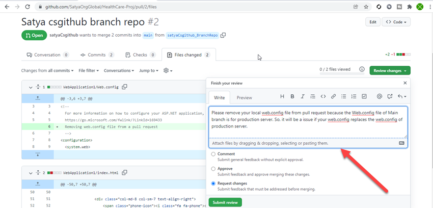 Managing Files On GitHub Using Git Bash 📥📤 In Real-Time Scenario - Removing A Specific File From Pull Request